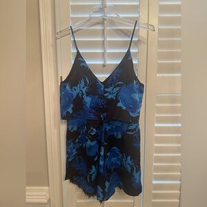 Top Shop floral romper circa 2014